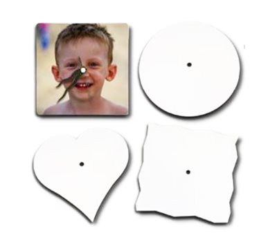 צורות לשעונים מעץ גודל 20 סמ