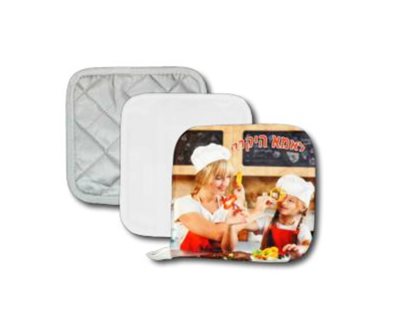 הדפסה על תחתית לסיר לבן או כסוף