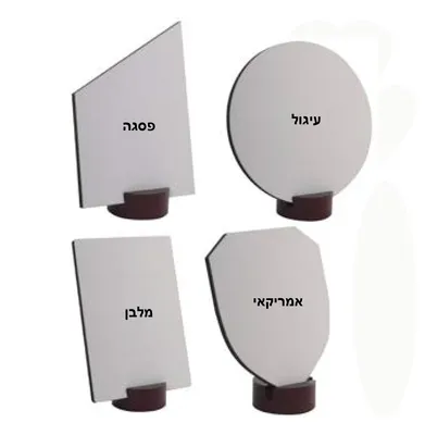 הדפסה על מעמד מגן שולחני