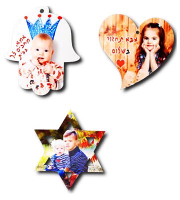 הדפסה על מתלה לרכב מגוון צורות