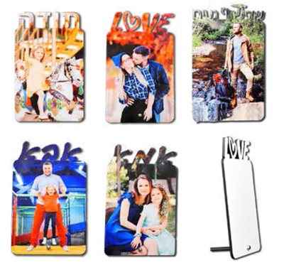 הדפסה על עץ עם רגל ניקל