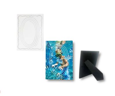 הדפסה תמונת עץ תלת מימד - אליפסה