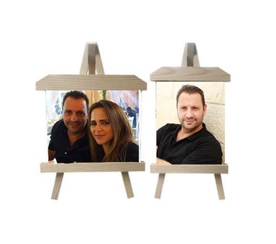 הדפסה על מסגרת ציור
