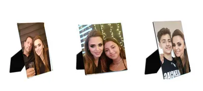 הדפסה על מעמד עץ עם רגל מעץ מגוון גדלים